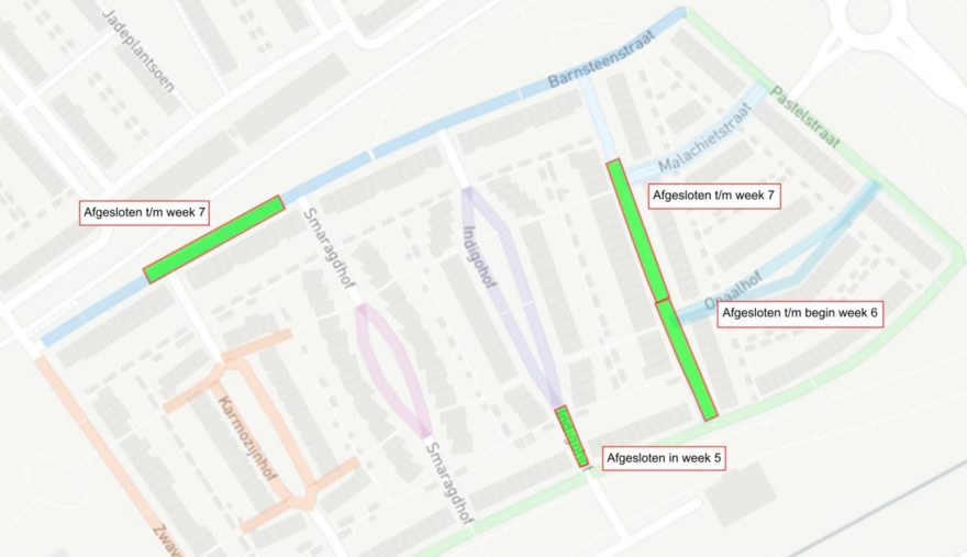 2022 week 5 afzetting Regenboogbuurt fase 3