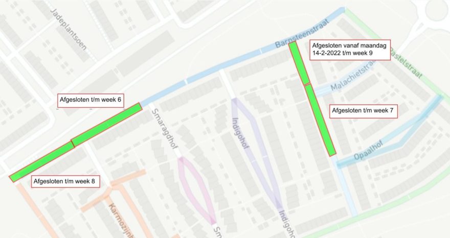 2022 week 7 afzetting Regenboogbuurt fase 3