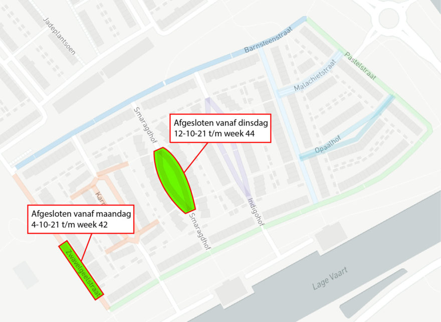 Week 41 afzetting Regenboogbuurt fase 3