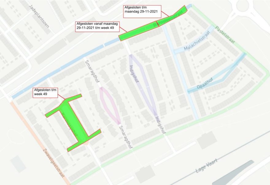 Week 48 afzetting Regenboogbuurt fase 3
